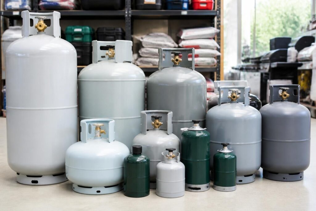 Gasflaschen kaufen im Gartenglueck St. Leon-Rot